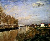 Claude Monet The Seine At Argenteuil painting